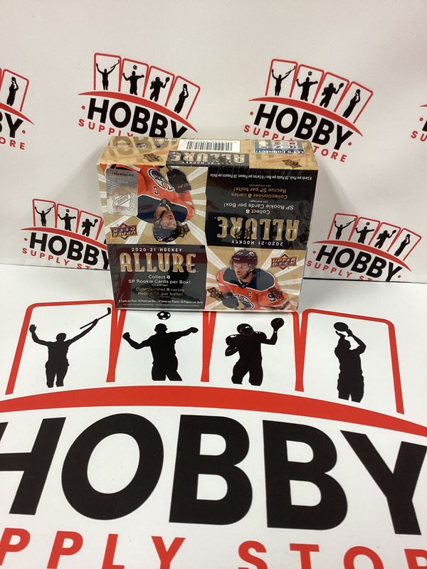 2020-21 Upper Deck ALLURE Hockey 20 PACK 8 SP RC Factory Sealed Retail Box