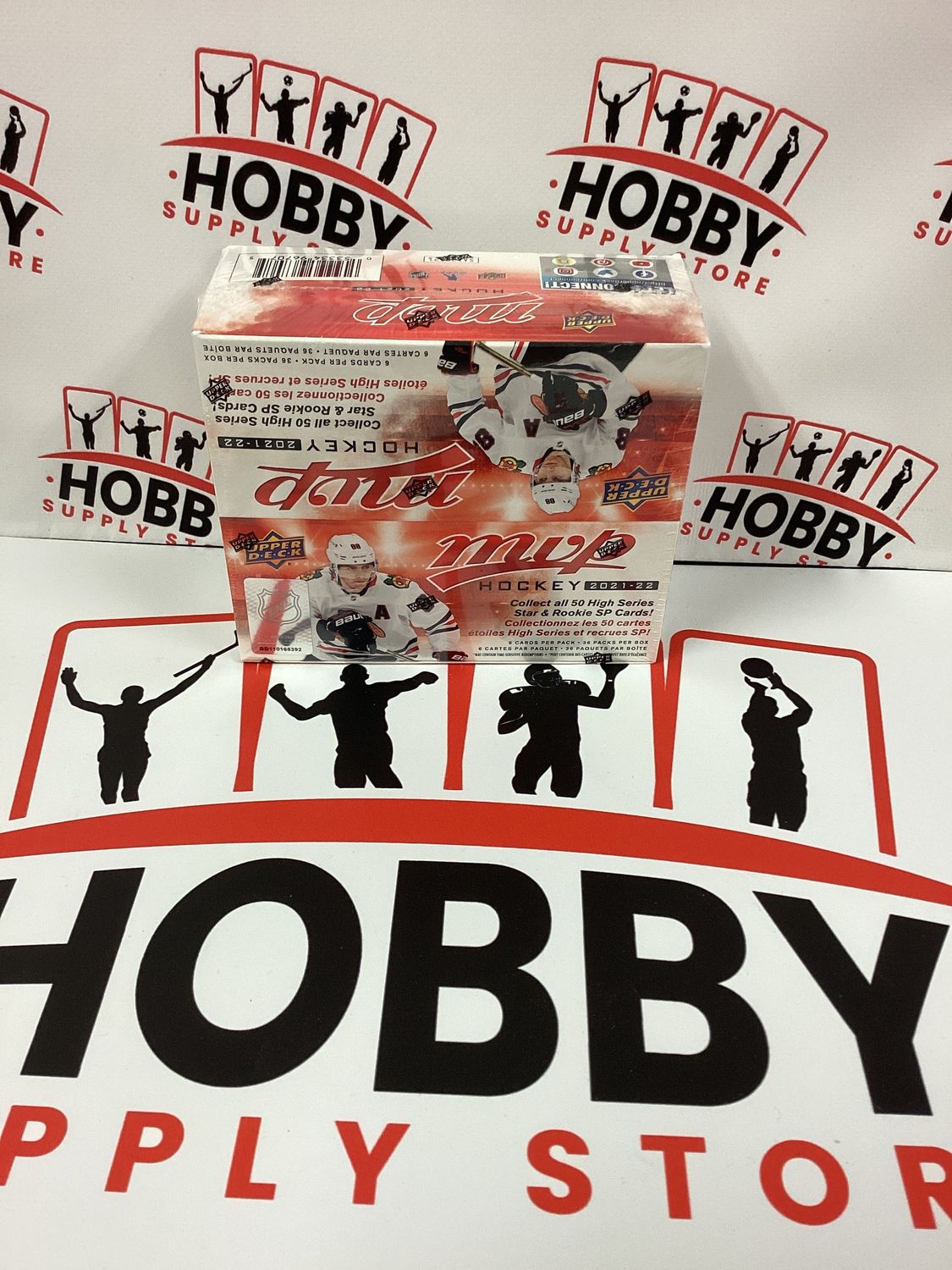 2021-22 Upper Deck UD MVP Hockey RETAIL FACTORY SEALED 36 PACKS PER BOX