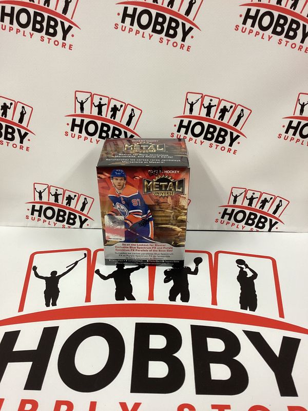 2023-24 Skybox Metal Universe Hockey Factory Sealed Blaster Box 5 Packs