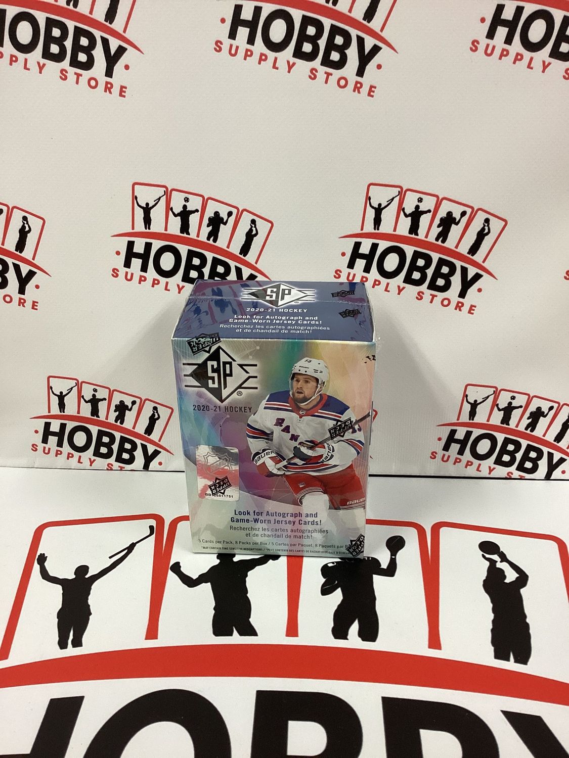 2020-21 Upper Deck SP Hockey Factory Sealed 8 Pack Blaster Box-Look for AUTOGRAPHS!