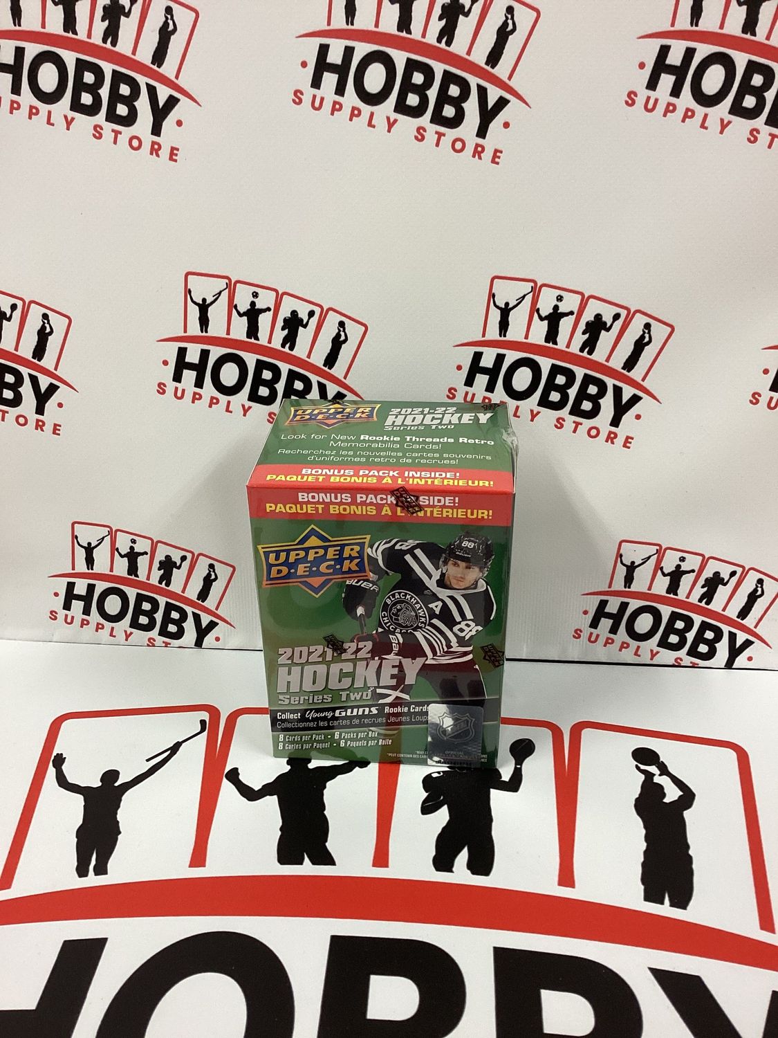 2021-22 Upper Deck Series 2 Hockey Factory Sealed Blaster Box