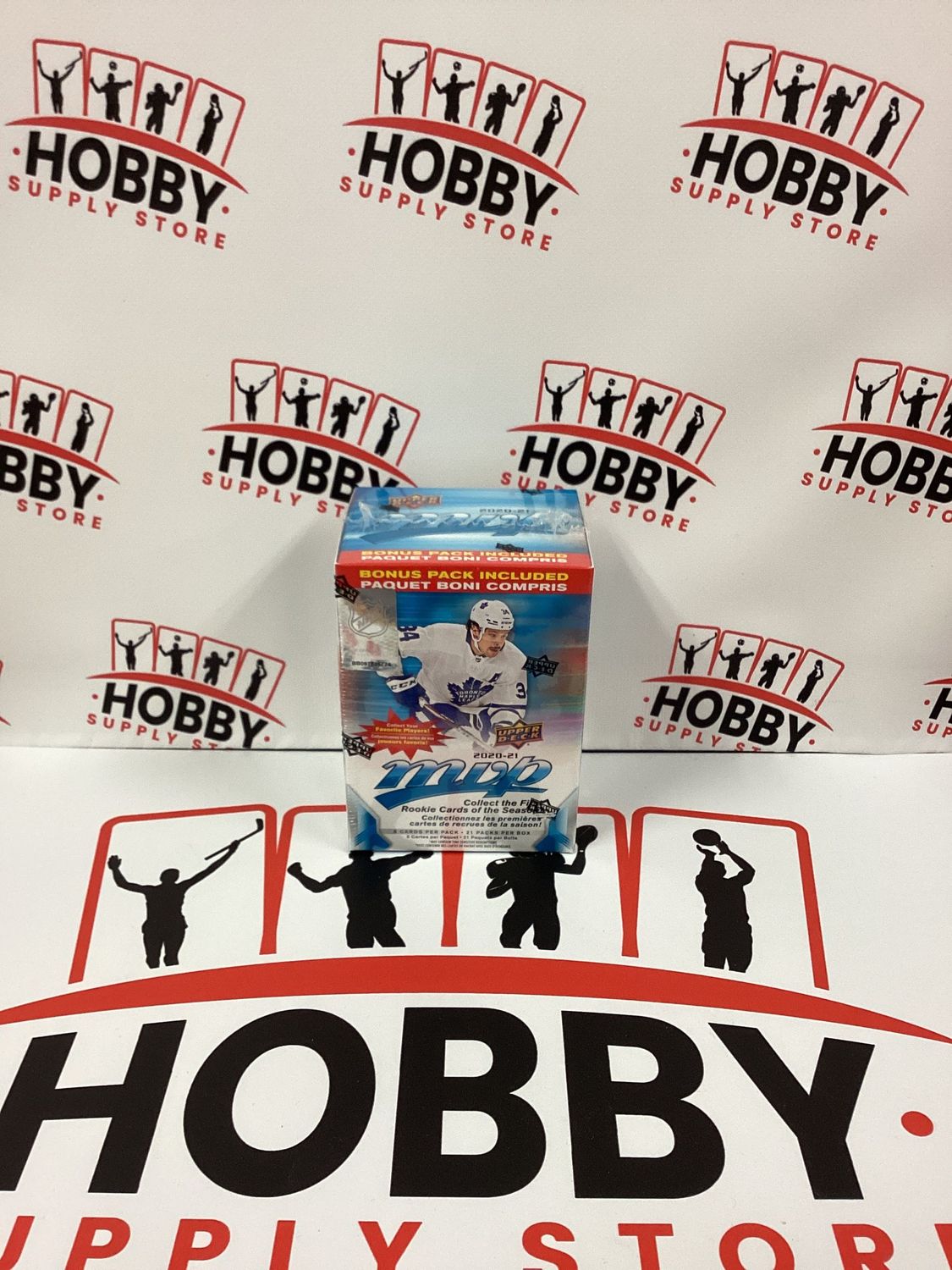 2020-21 Upper Deck MVP Hockey 21 packs per Blaster