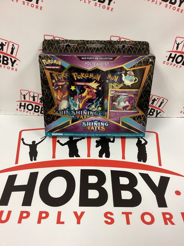 Pokemon TCG: SHINING FATES MAD PARTY PIN COLLECTIONS Polteageist