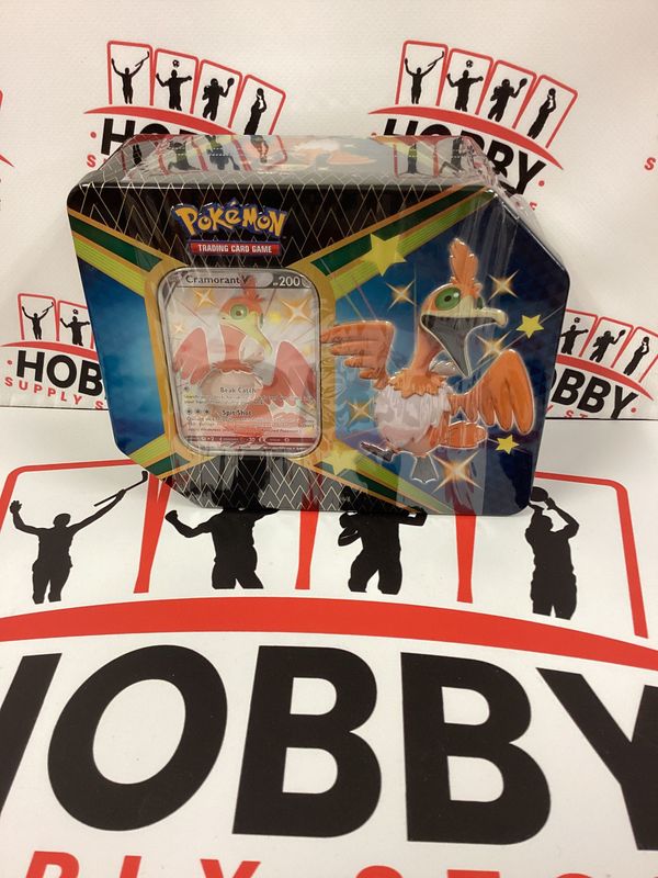 Pokemon TCG SHINING FATES CRAMORANT V TIN - SEALED