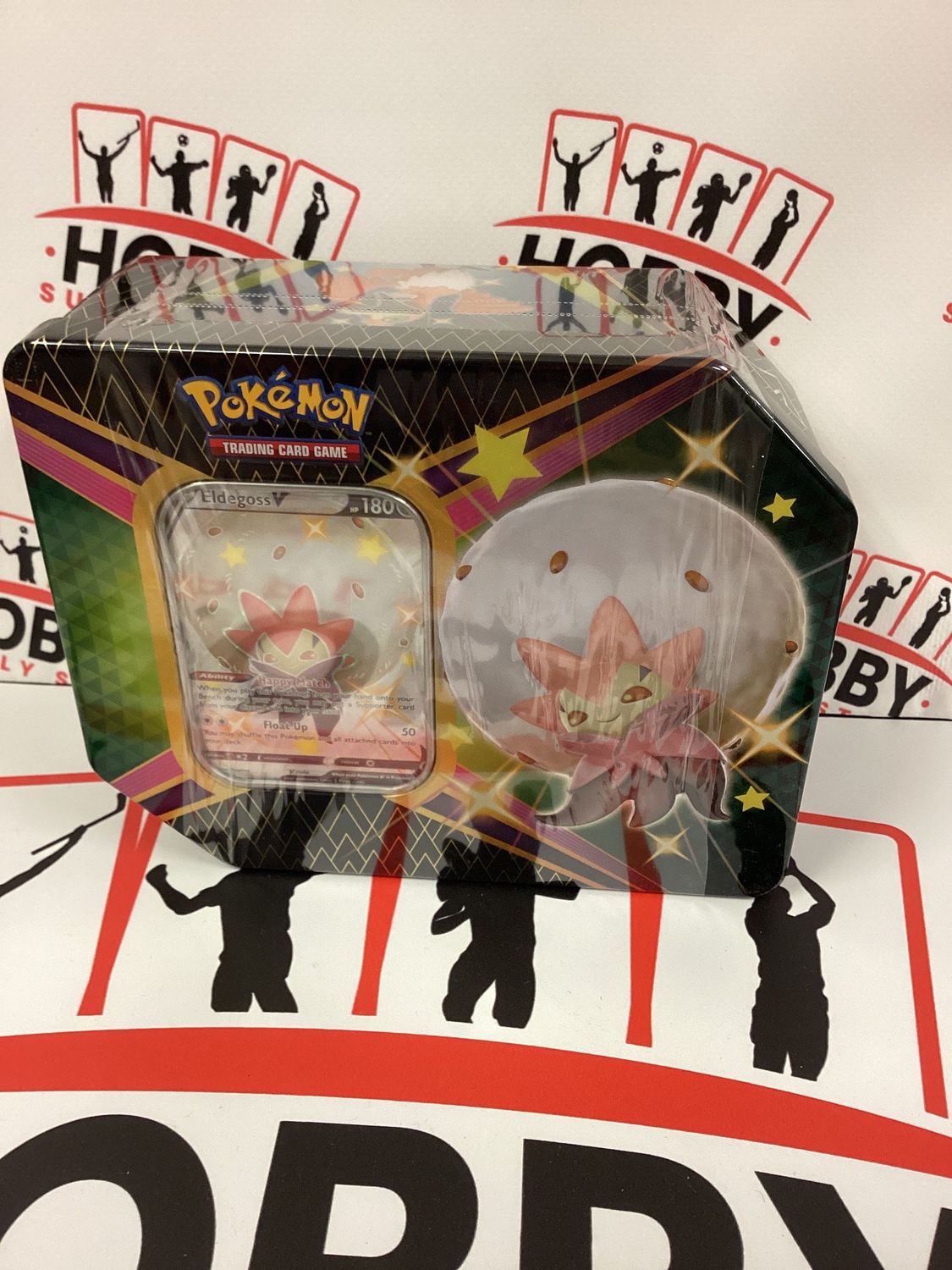 Pokemon  TCG SHINING FATES Eldegoss V TIN - SEALED