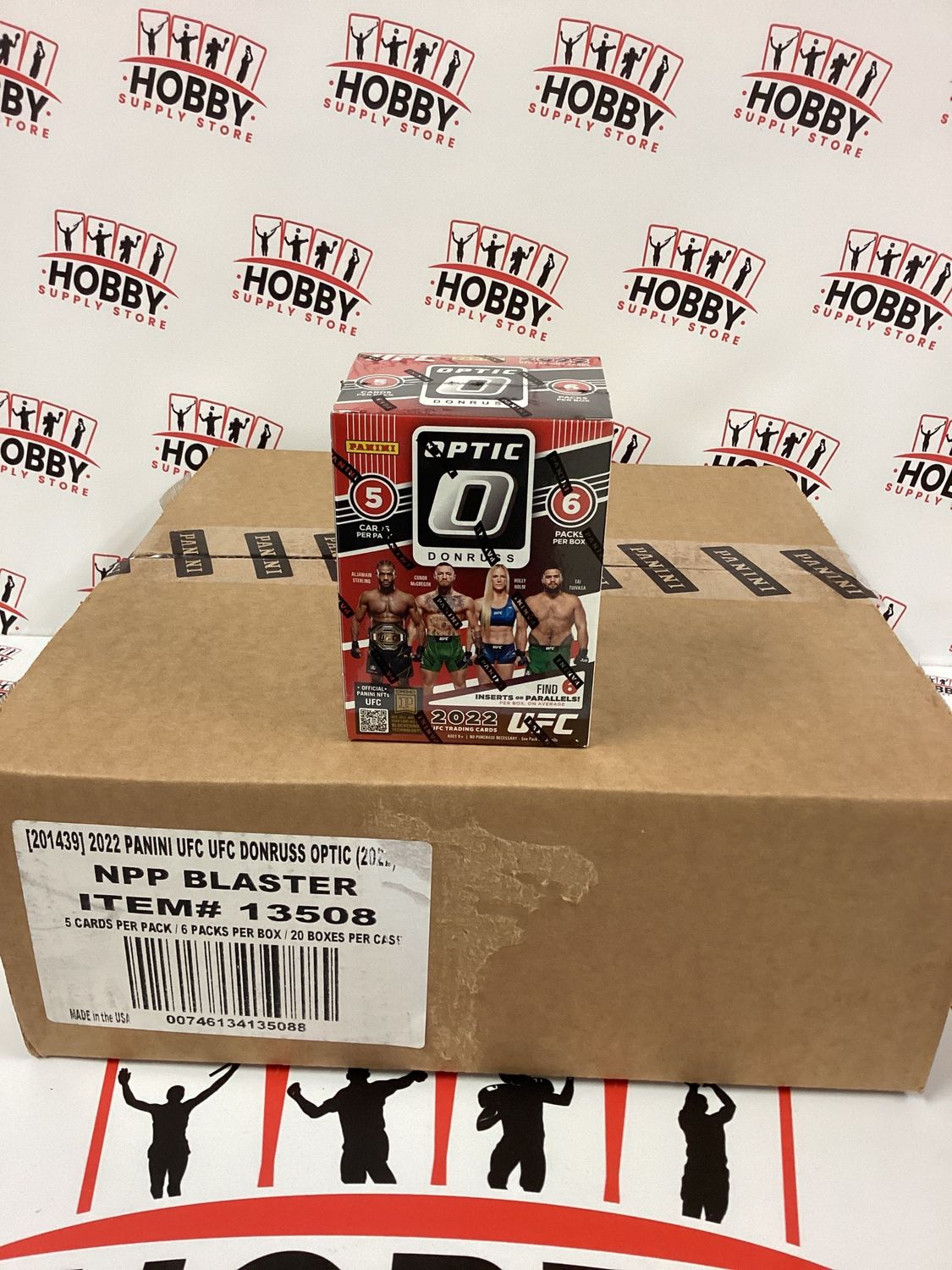 2022 Panini Donruss Optic UFC Blaster Box Sealed  Case ( Case of 20 Blasters )