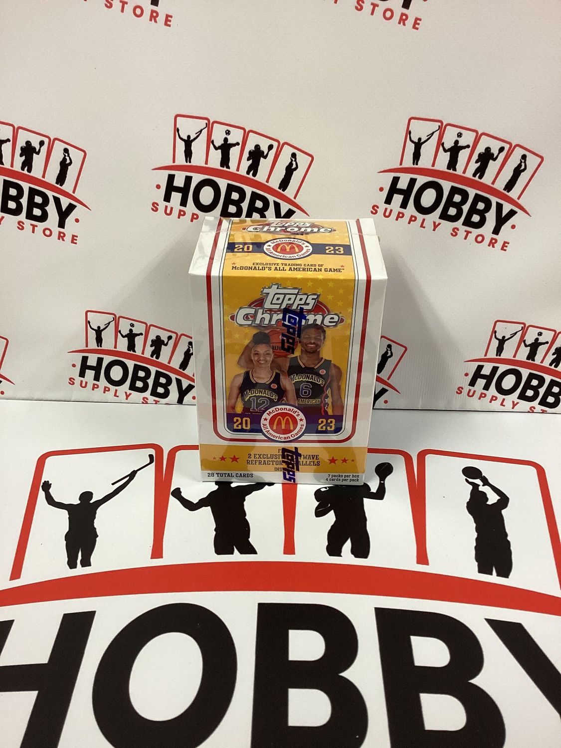 2023 TOPPS CHROME McDonald's ALL AMERICAN BASKETBALL BLASTER BOX