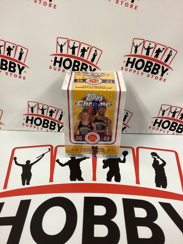 2023 TOPPS CHROME McDonald's ALL AMERICAN BASKETBALL BLASTER BOX