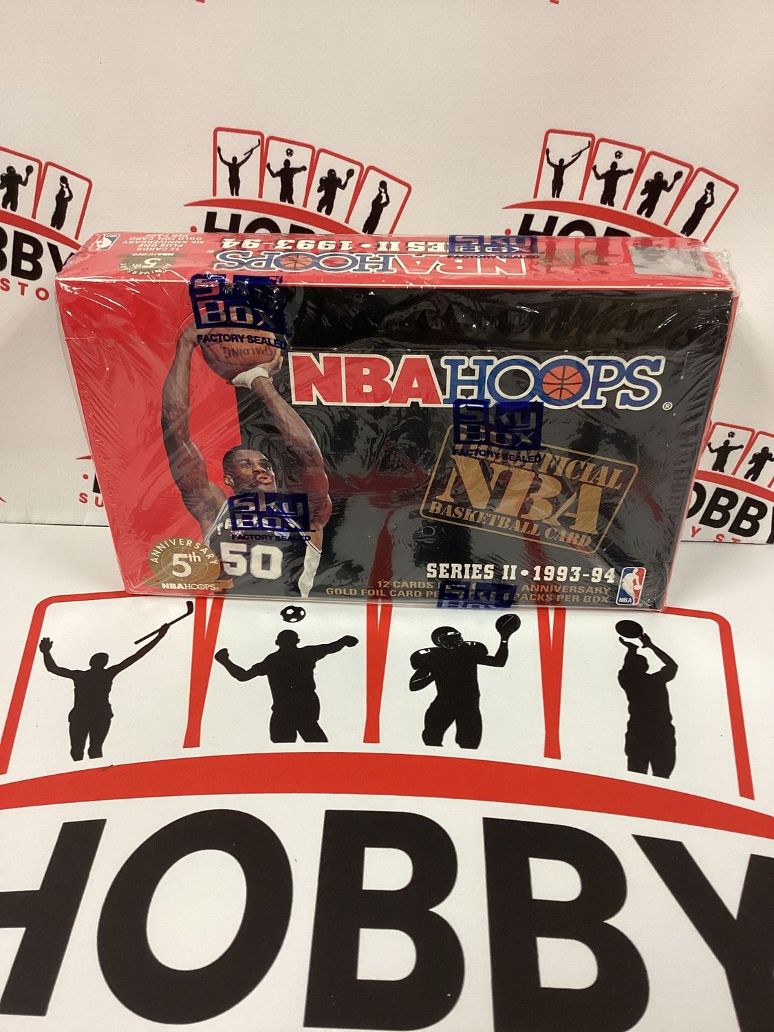 1993-94 NBA Hoops Basketball Series 2 Two Factory Sealed Box - 36 Packs