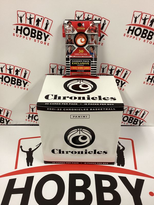 2021-22 Chronicles NBA Basketball Hanger Pack Factory sealed ( 16 packs )