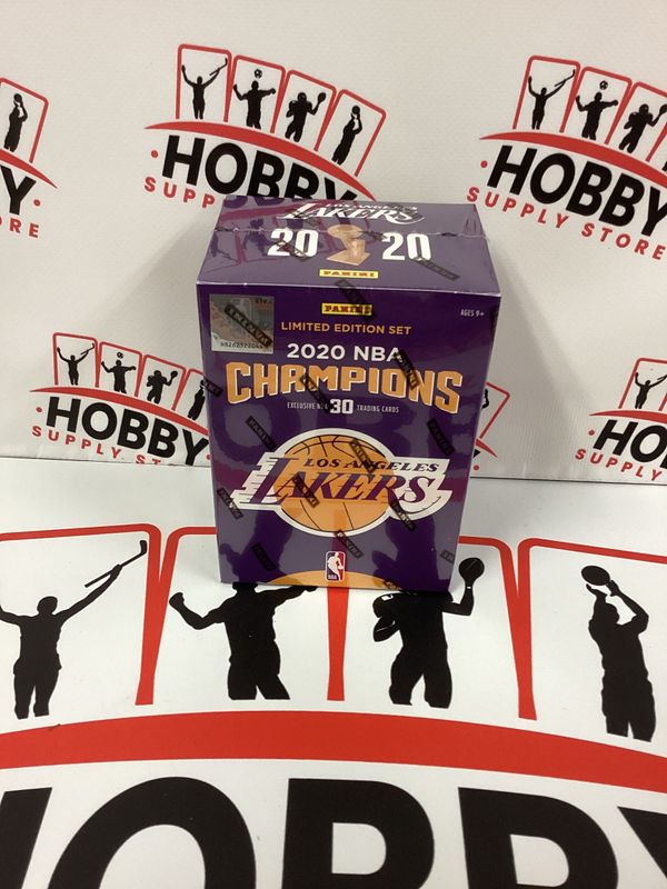 2020 Panini Los Angeles Lakers NBA Champions Basketball Blaster Box 30 Card Set