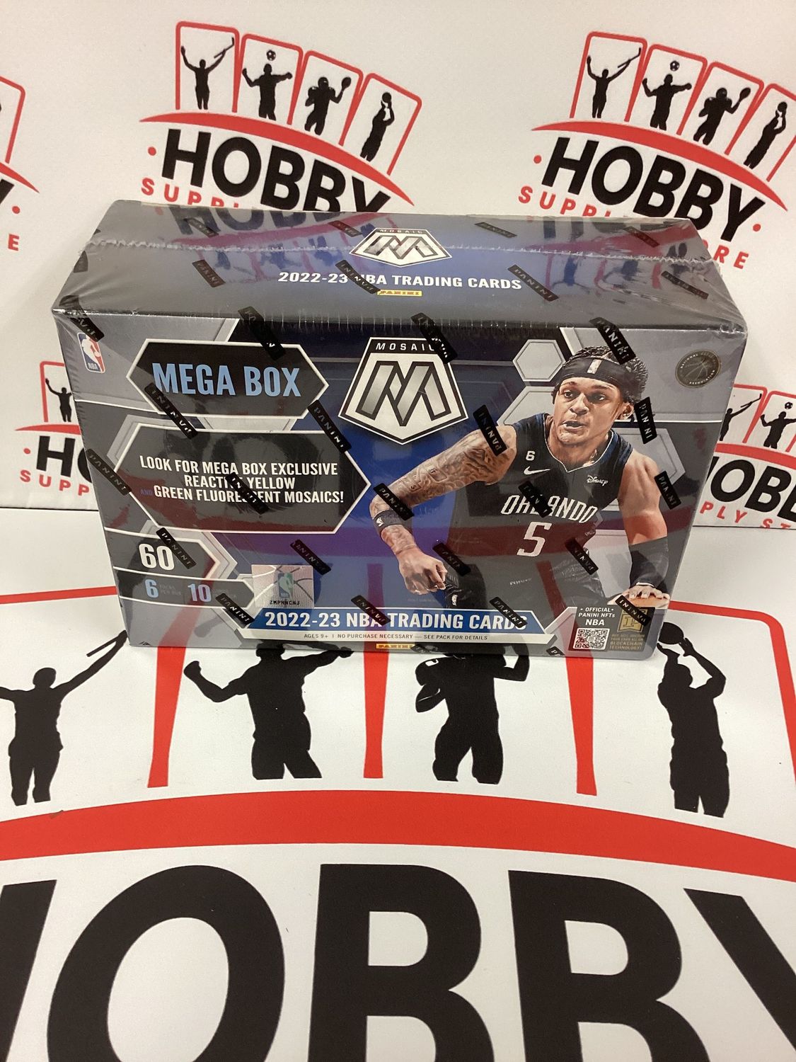 2022-23 Panini Mosaic Basketball NBA Mega Box! New Factory Sealed 60 Cards