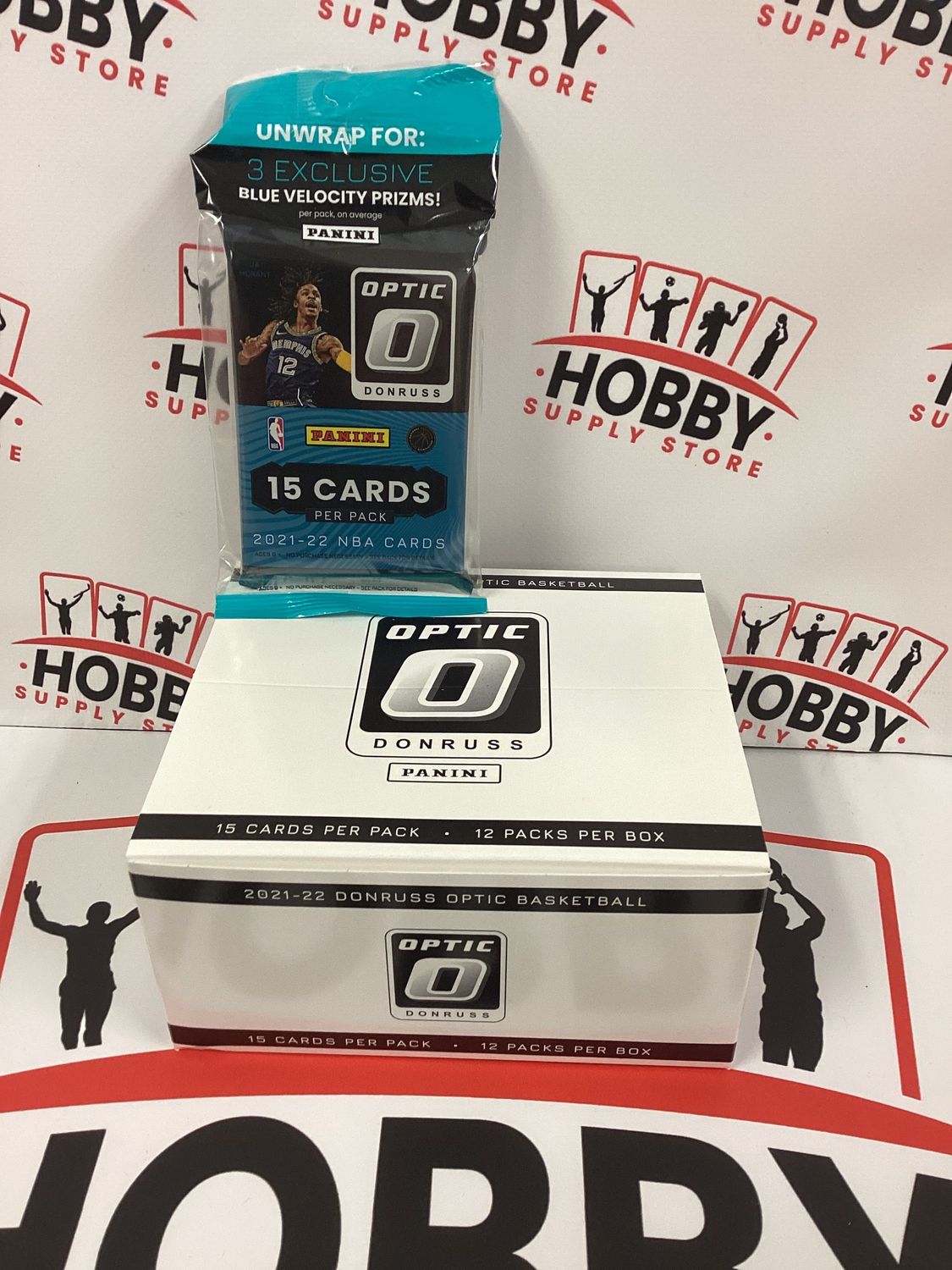 2021-22 DONRUSS OPTIC NBA BASKETBALL CELLO FAT PACK BOX 12 FACTORY SEALED PACKS