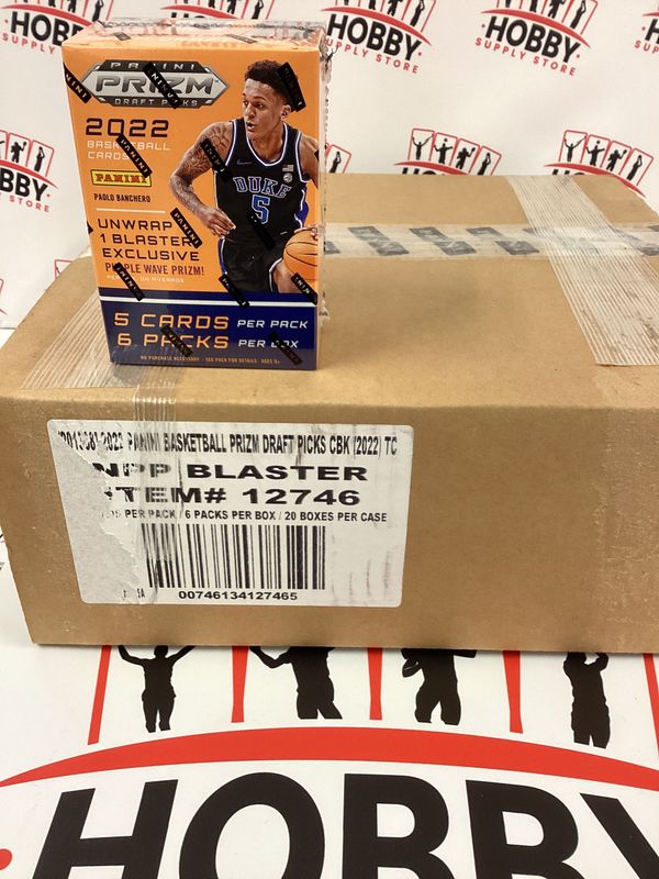 2022-23 Panini NBA Prizm Draft Picks Basketball Trading Card Blaster Box Sealed ( Case of 20 Blasters )