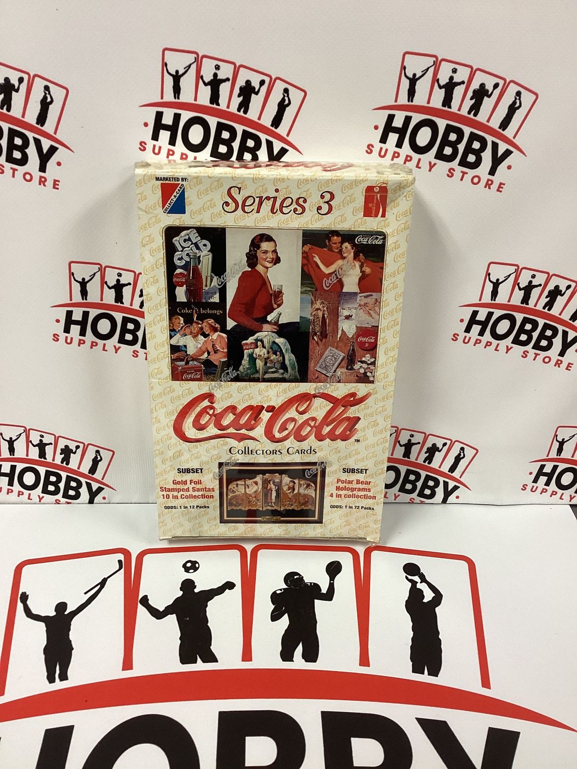 1994 Collect-A-Card Coca Cola Series 3 Sealed Box of 24 packs