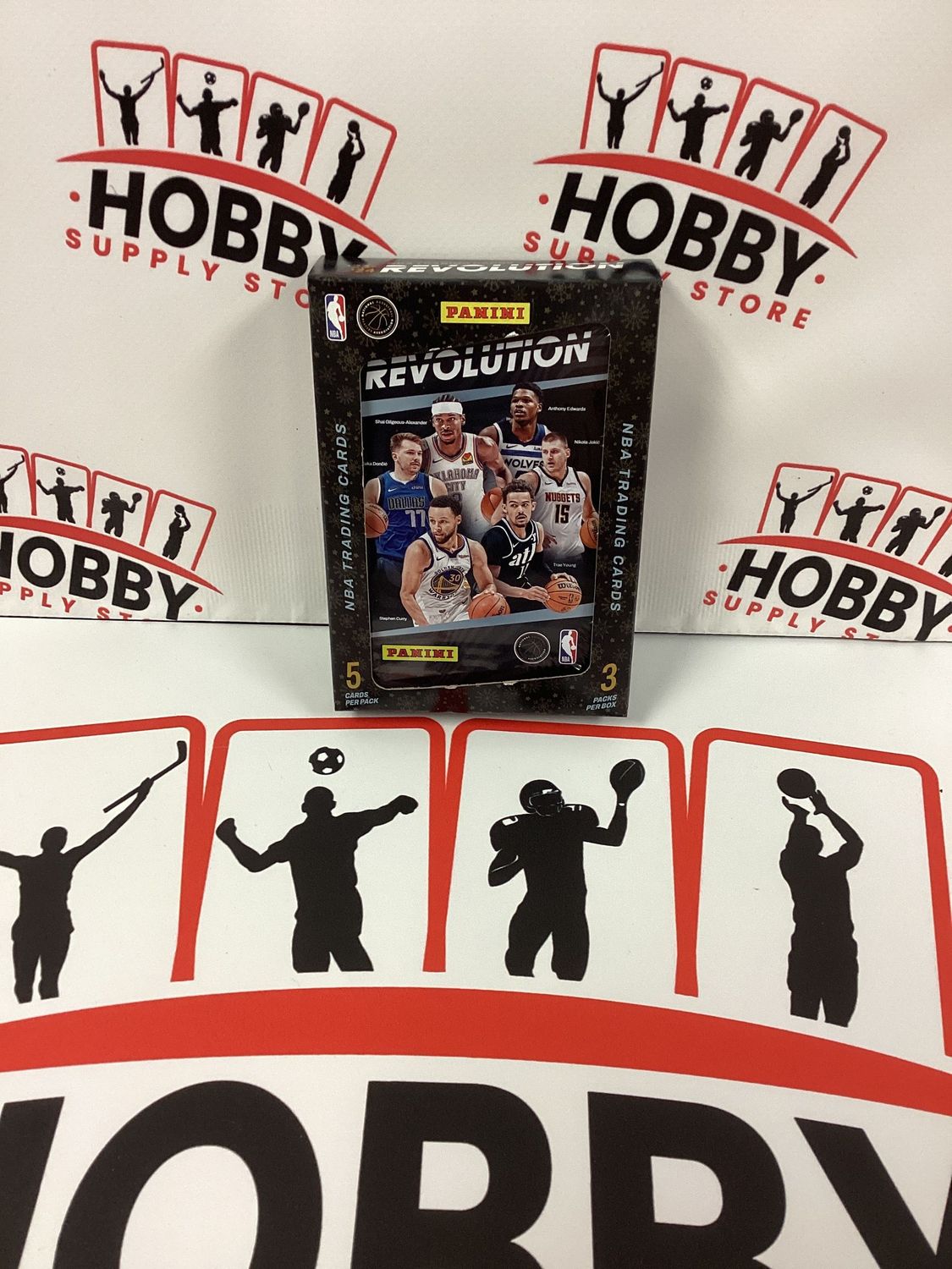 2023-24 Panini Revolution NBA Basketball 3-Pack Winter Tin