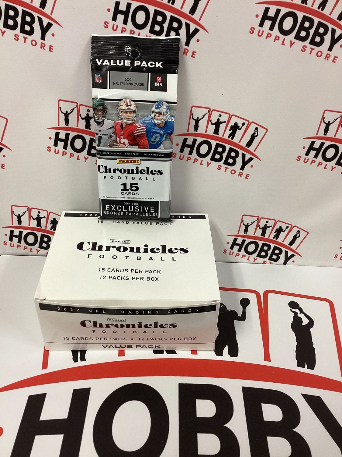 2022 PANINI CHRONICLES FOOTBALL VALUE CELLO FAT PACK BOX PURDY ( 12 packs per box )