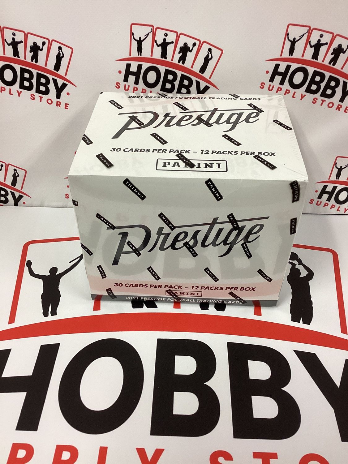 2021 PANINI PRESTIGE FOOTBALL CARDS FACTORY SEALED FAT PACK BOX ( 12 packs per box )