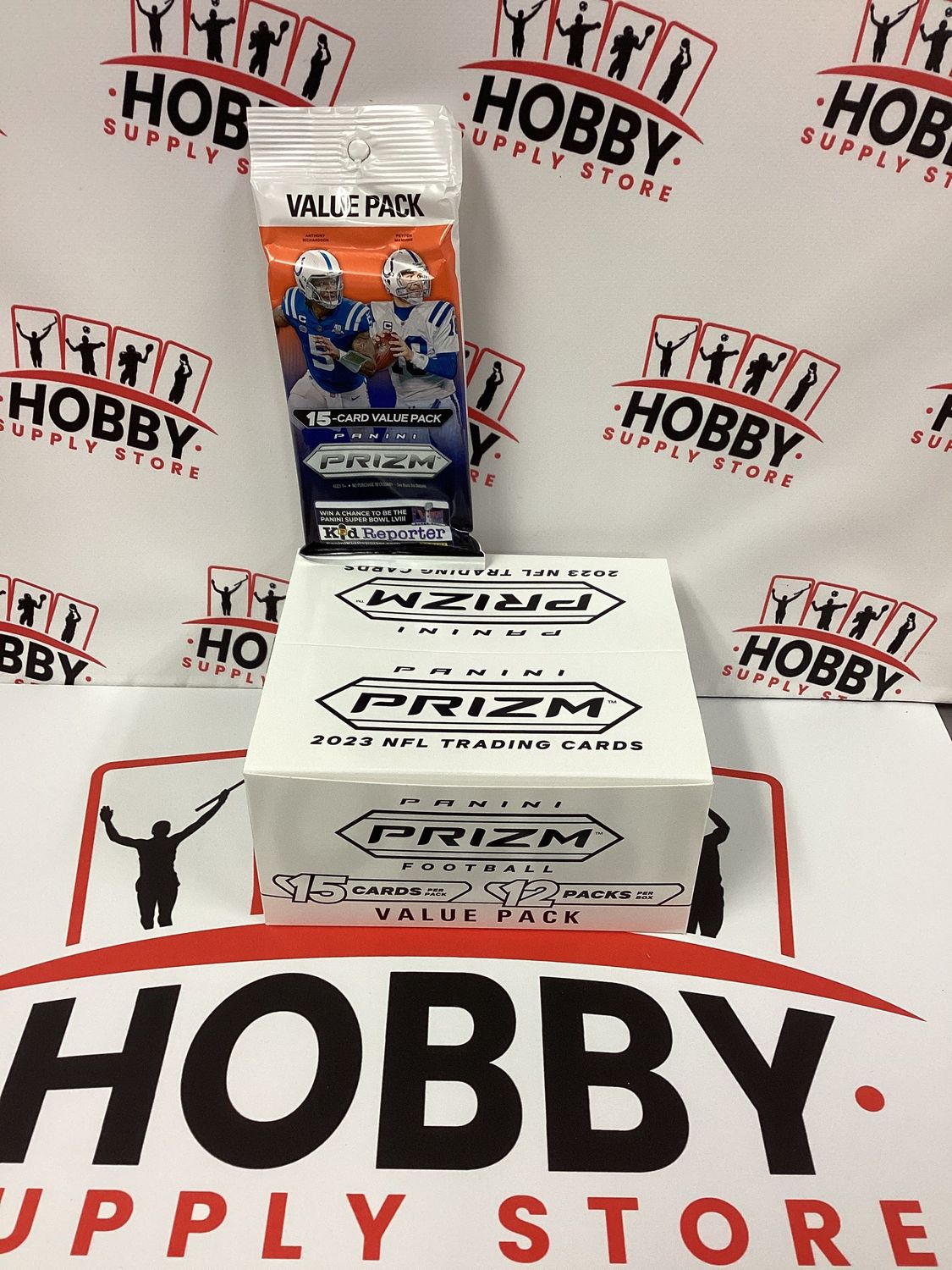 2023 PANINI PRIZM NFL FOOTBALL VALUE CELLO FAT ( 12 packs per box )