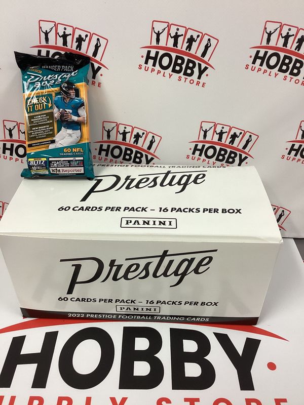 2022 Panini Prestige Football 60 Card Hanger Pack - Factory Sealed Fat Pack ( 16 packs per box )