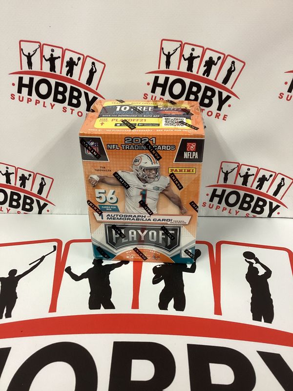 2021 Panini Playoff Football NFL blaster box 56 Cards factory Sealed Box