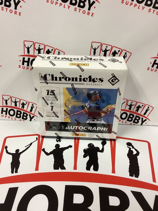 2021 Panini Chronicles Baseball Factory Sealed Mega Box