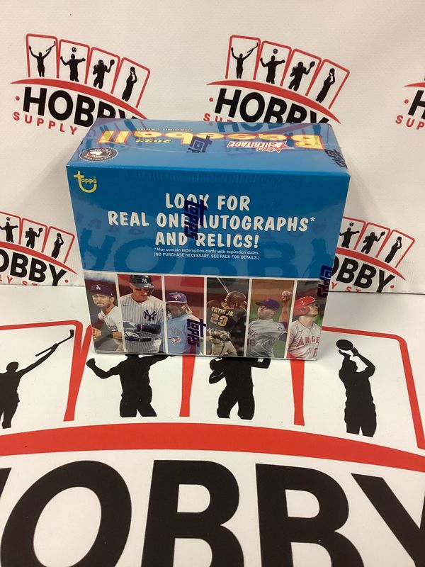 2022 TOPPS HERITAGE BASEBALL CARDS FACTORY SEALED 24 PACK RETAIL BOX