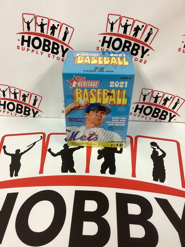 2021 TOPPS HERITAGE BASEBALL BLASTER BOX FACTORY SEALED