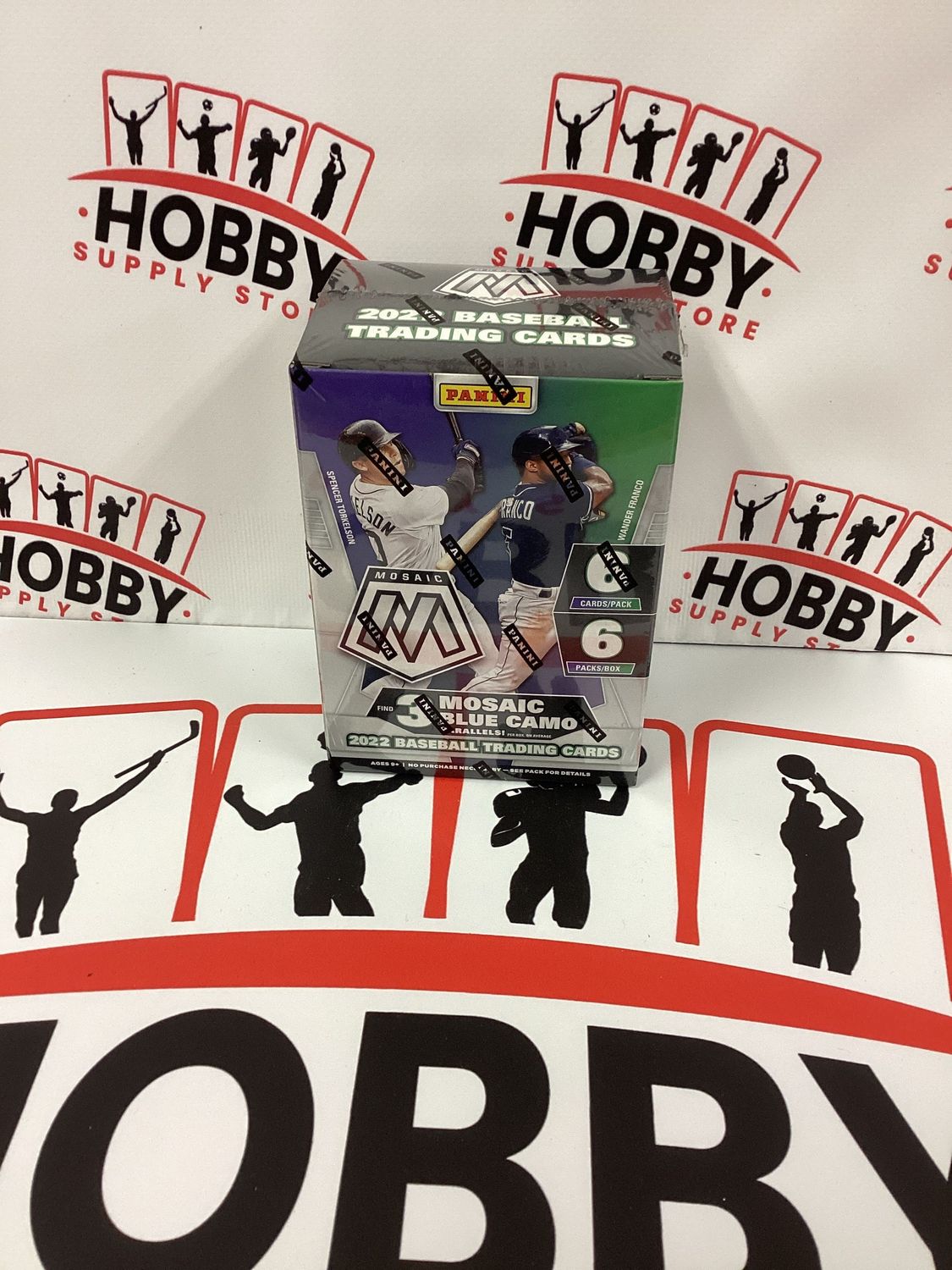 2022 Panini Baseball Mosaic Blaster Box BLUE CAMO