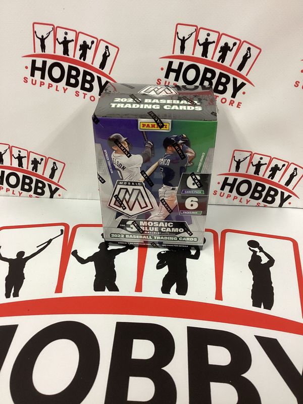 2022 Panini Baseball Mosaic Blaster Box BLUE CAMO