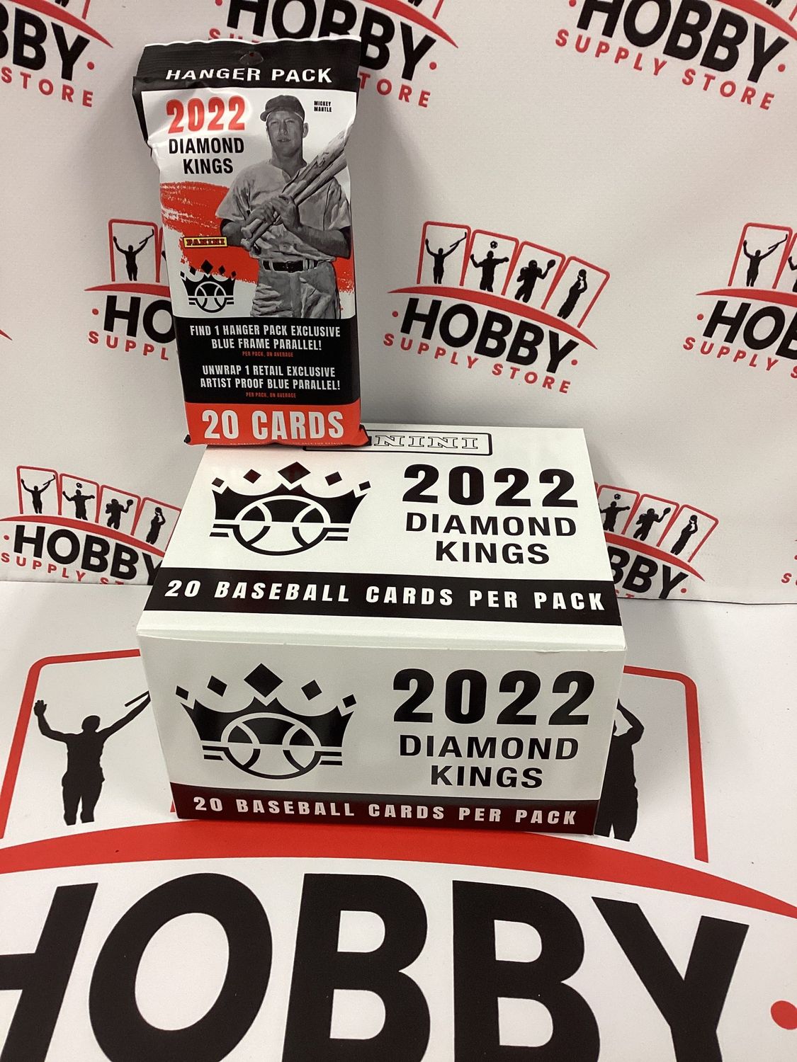 2022 Panini Diamond Kings Baseball Factory Sealed Fat Pack (16 Packs per Box )