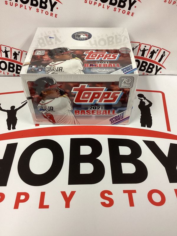 Topps 2021 Update Series Baseball Retail Display Box