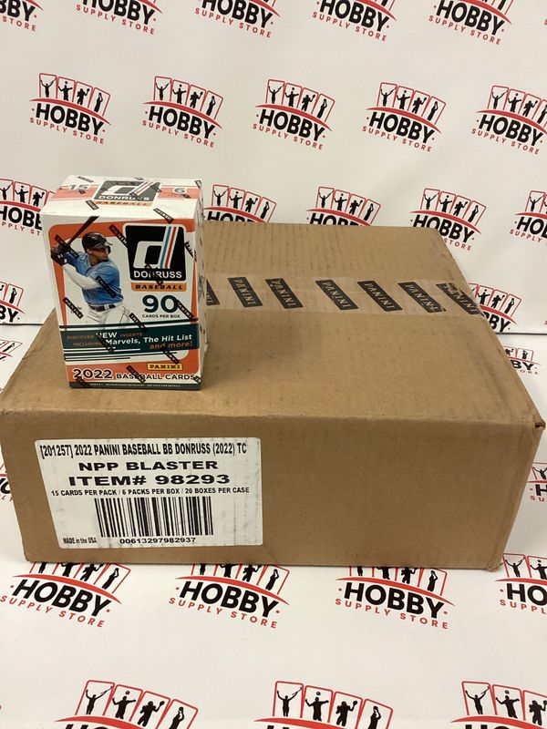 2022 Panini Donruss Baseball Factory Sealed Retail BLASTER BOX ( Case of 20 Blasters )