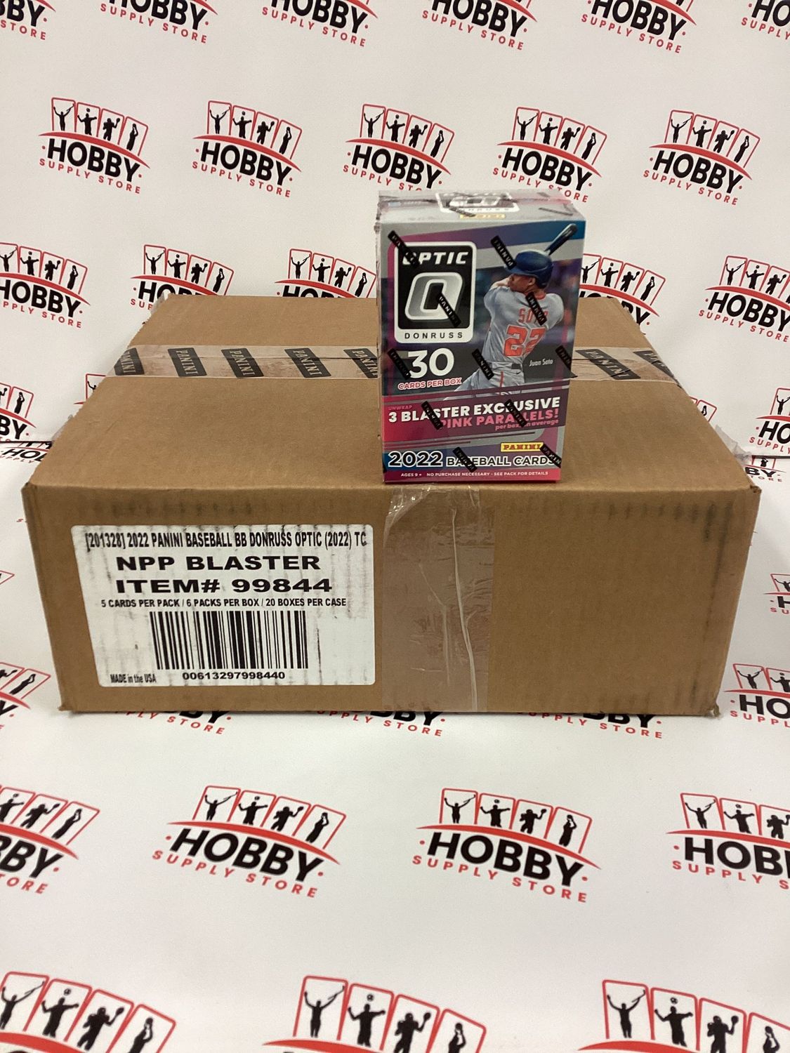 2022 Panini Donruss Optic Baseball Factory Sealed Blaster Box ( Case of 20 Blasters )