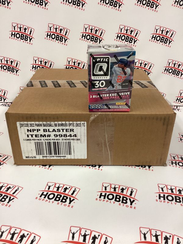 2022 Panini Donruss Optic Baseball Factory Sealed Blaster Box ( Case of 20 Blasters )