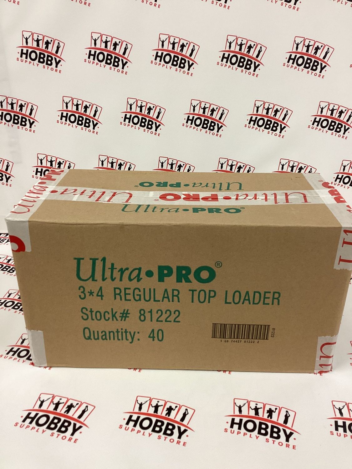 1000 ULTRA PRO 3X4 REGULAR TOPLOADERS SEALED CASE 40 packs
