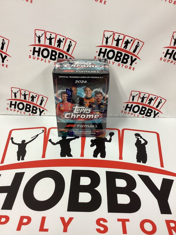 2024 Topps Chrome Formula 1 F1 Racing Factory Sealed Blaster Box