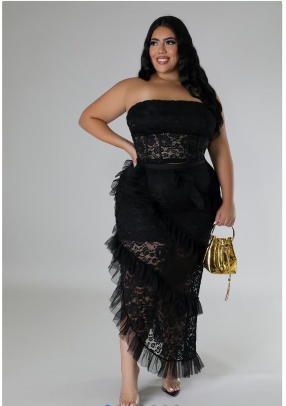 Divine Dazzle Skirt Set