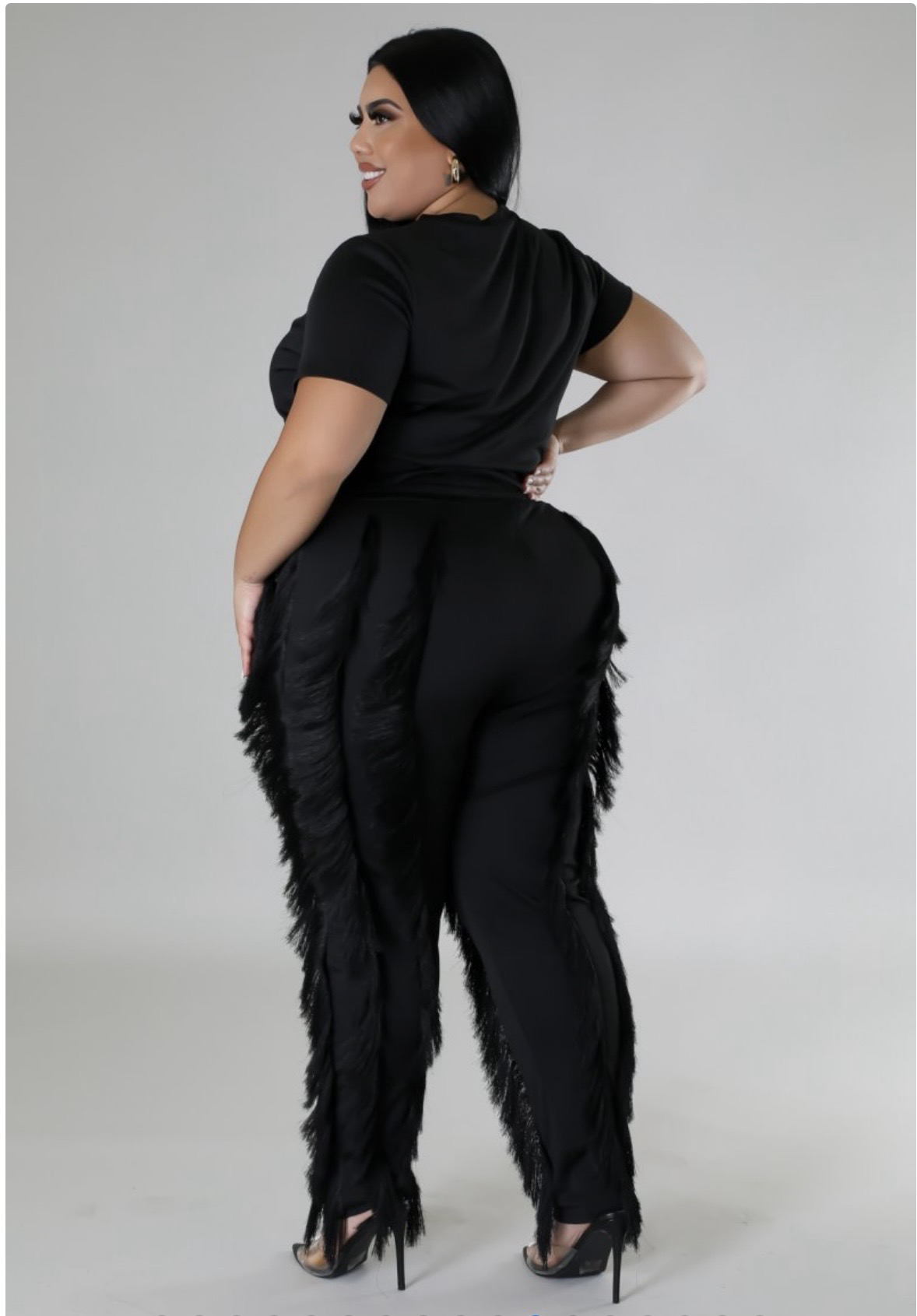 Fading Into Friday Pant Set Plus