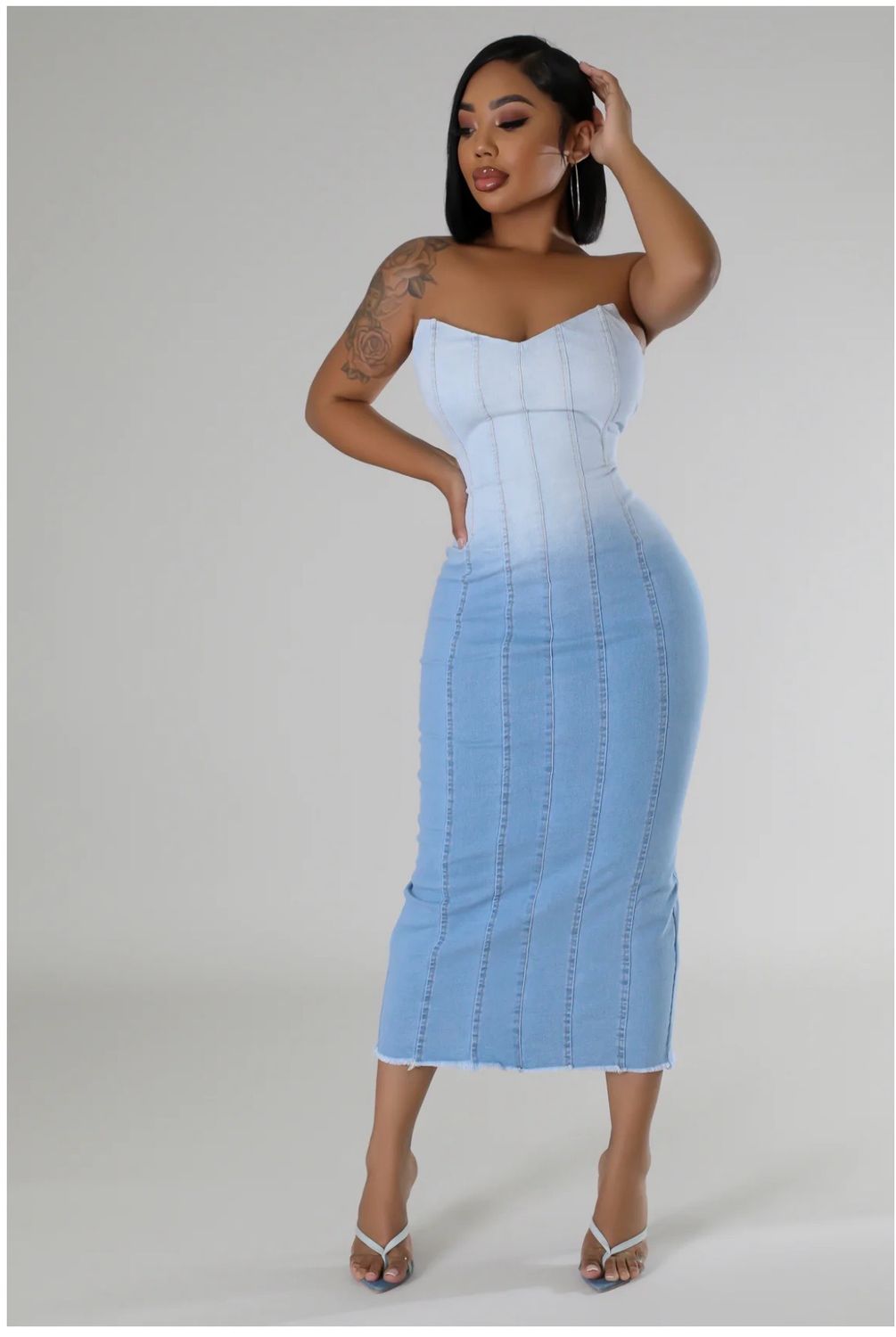 The Blue Horizon Dress