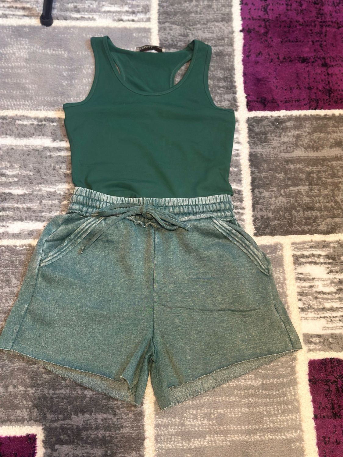 Acid Fleece Short Set