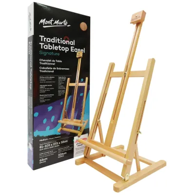 Caballete de sobre mesa 62cm x 103cm  tradicional Mont Marte Mediano