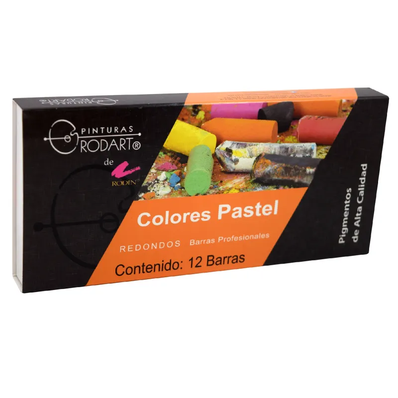 Tiza Pasteles Suaves Redondos Rodart c/12