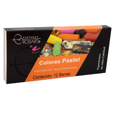Tiza Pasteles Suaves Redondos Rodart c/12