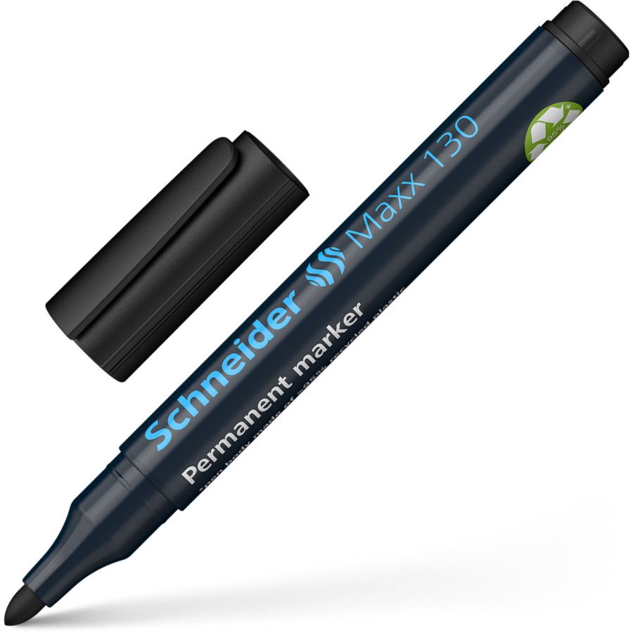 Marcador PERMANENTE SCHNEIDER  MAXX 130 Negro c/1 pieza