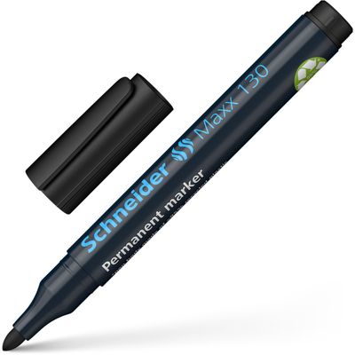 Marcador PERMANENTE SCHNEIDER  MAXX 130 Negro c/1 pieza