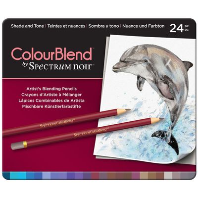 Lápiz color Profesional Spectrum Noir, Sombra y Tono caja c/24 piezas