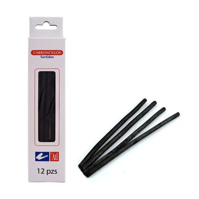Carboncillo Delgado ATL con 12 piezas