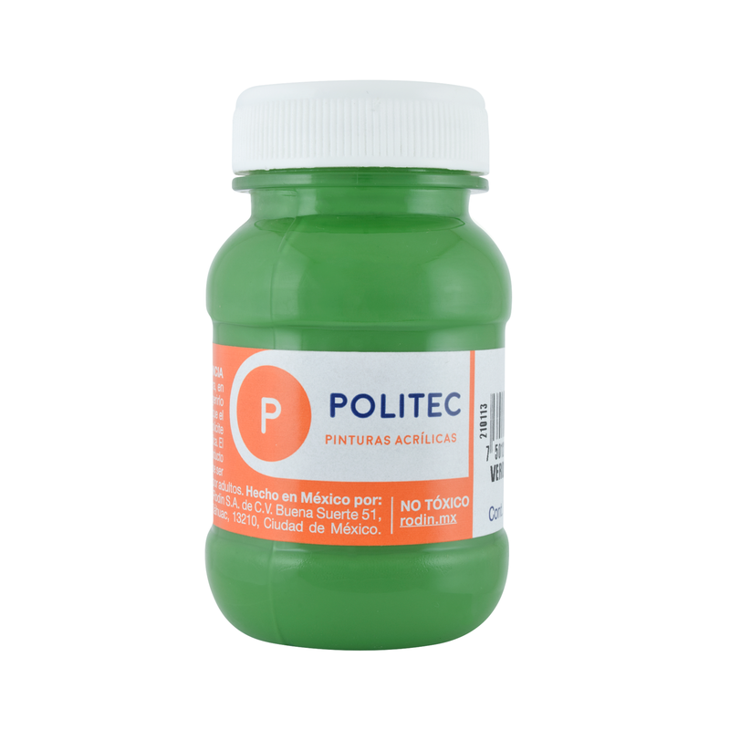 Acrílico POLITEC Verde Nilo 100ml. c/pieza