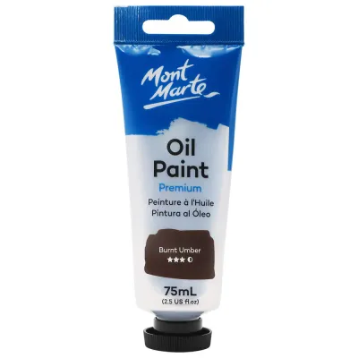 Tubo de pintura al óleo de primera calidad de 75 ml- Sombra tostada